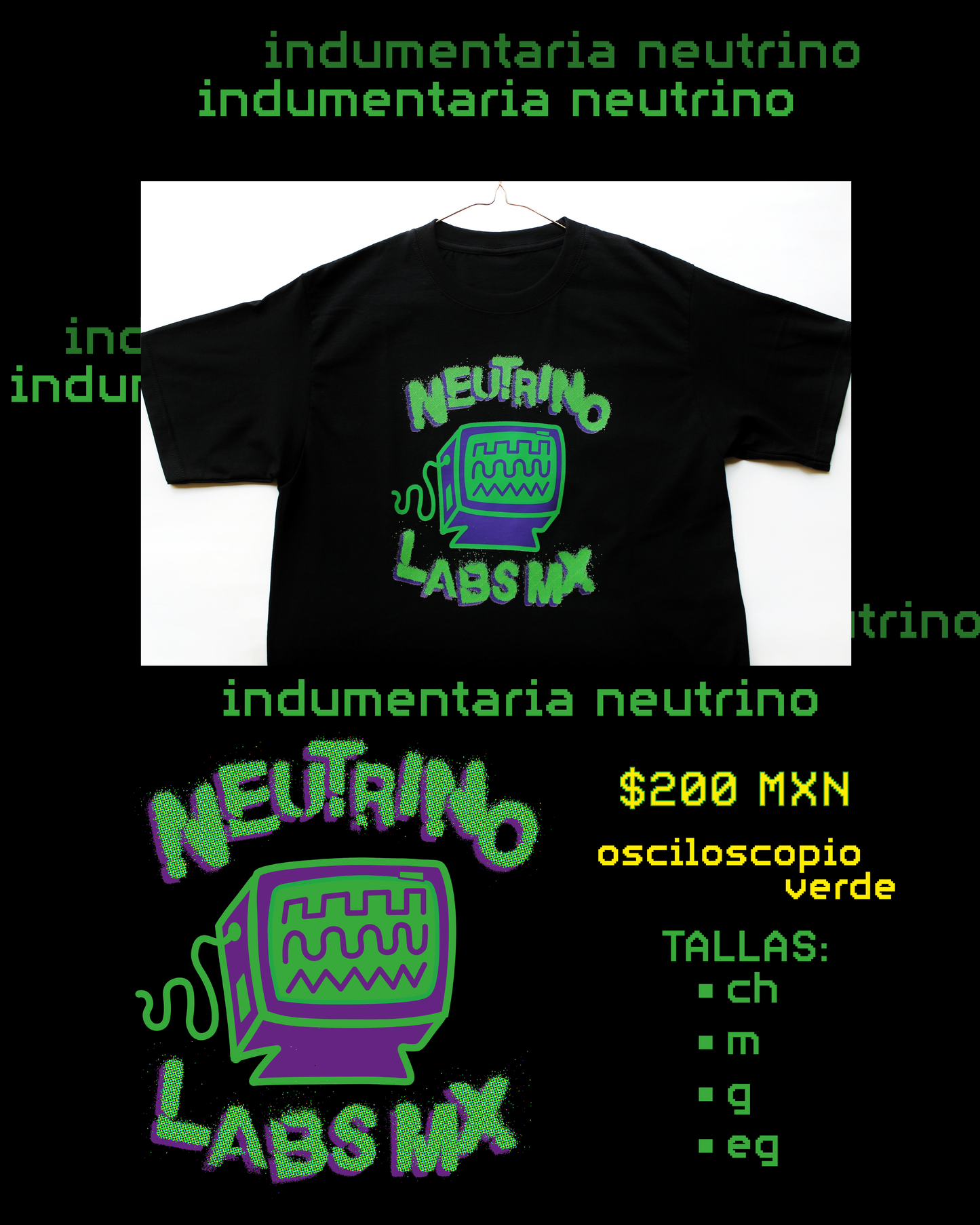NEUTRINO MERCH-/INDUMENTARIA