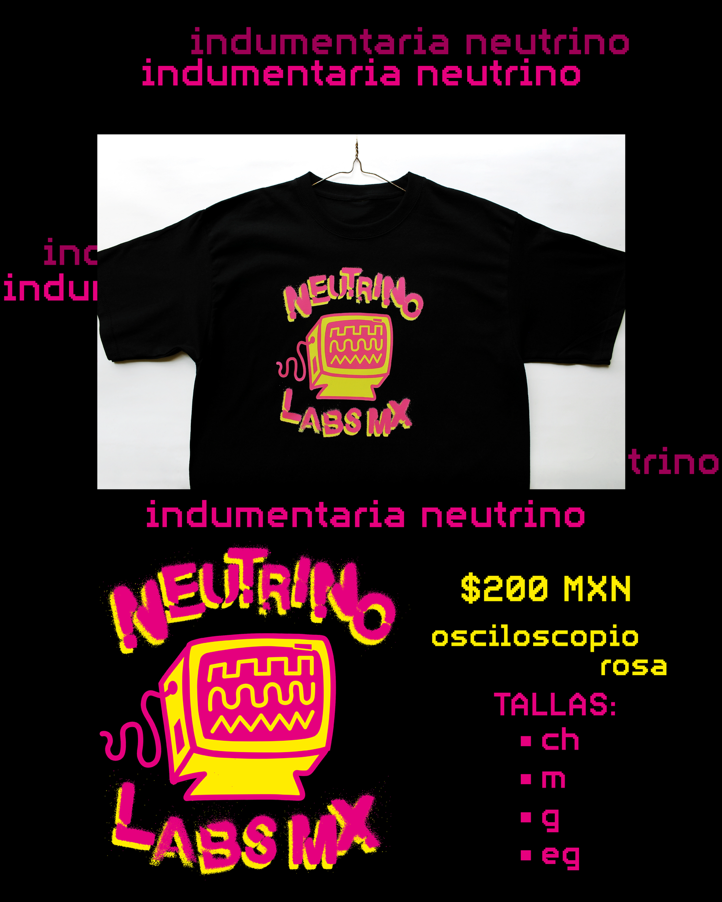 NEUTRINO MERCH-/INDUMENTARIA