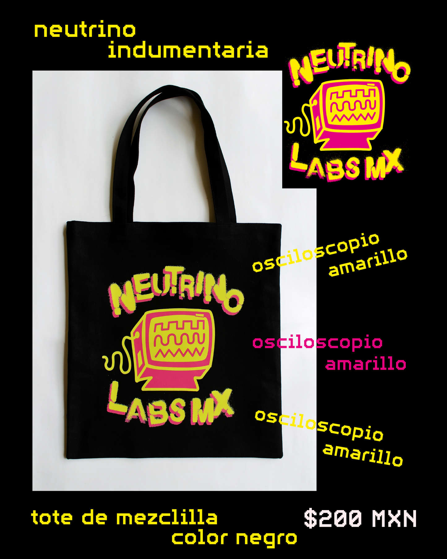 TOTE BAG NEUTRINO