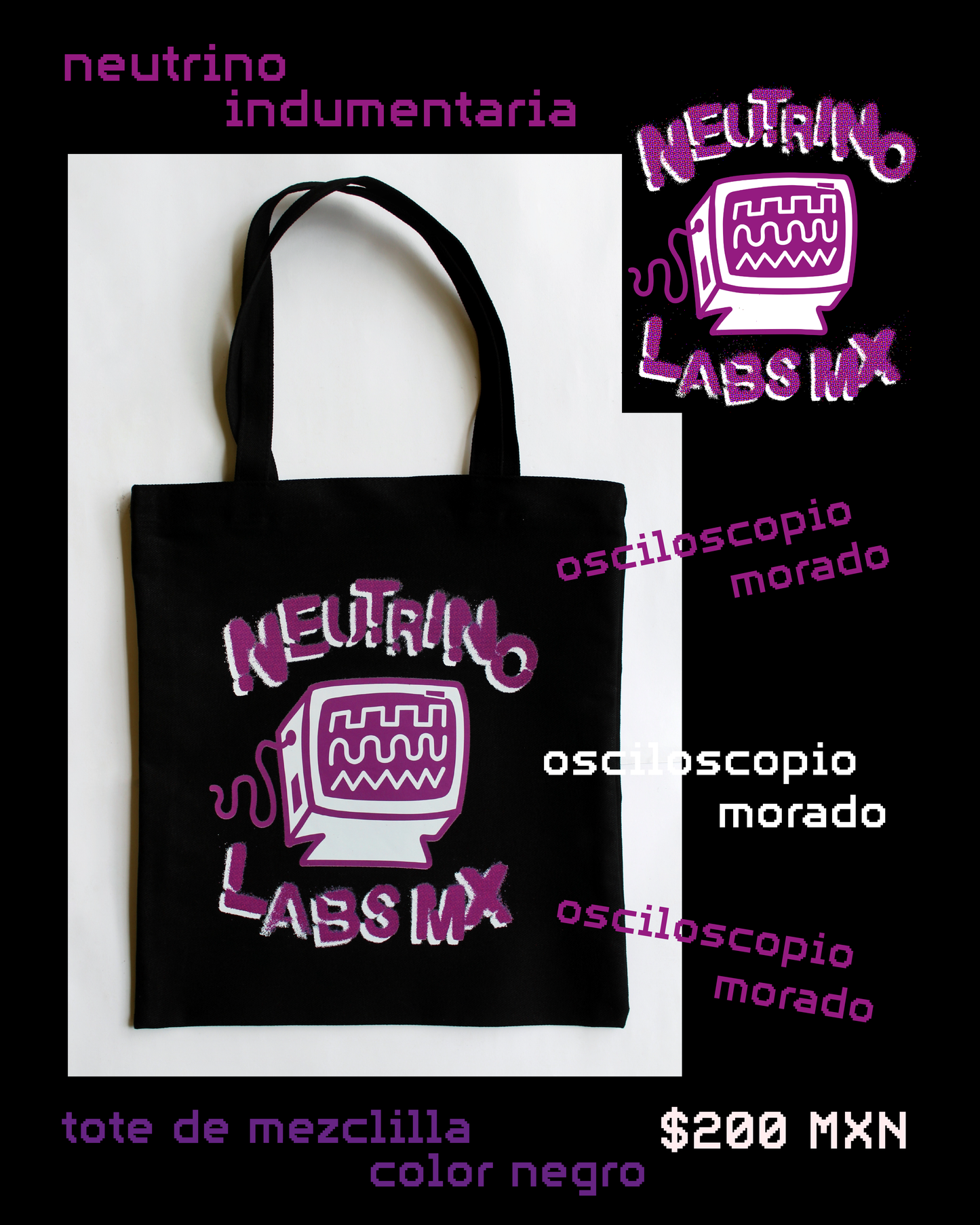 TOTE BAG NEUTRINO