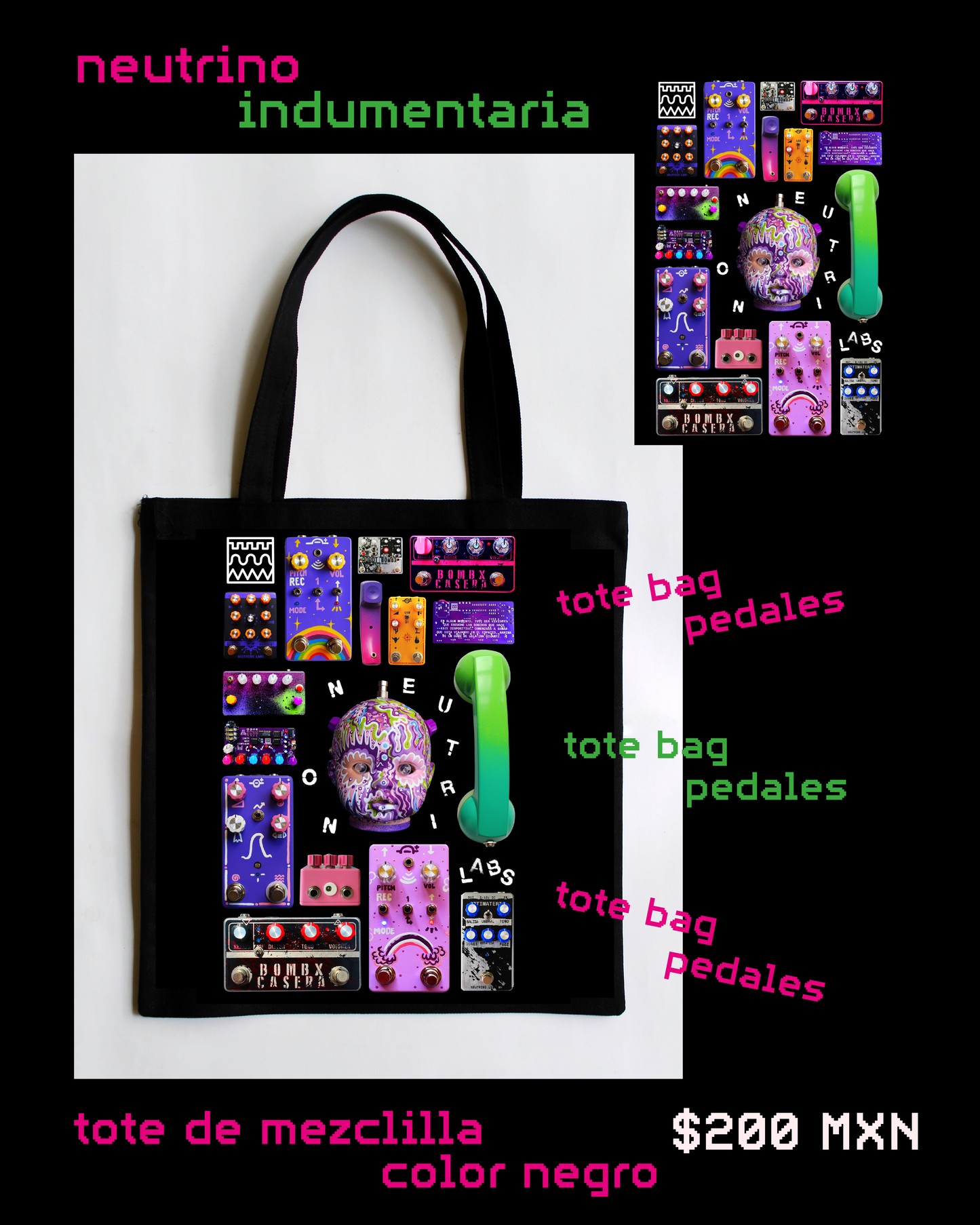 TOTE BAG NEUTRINO