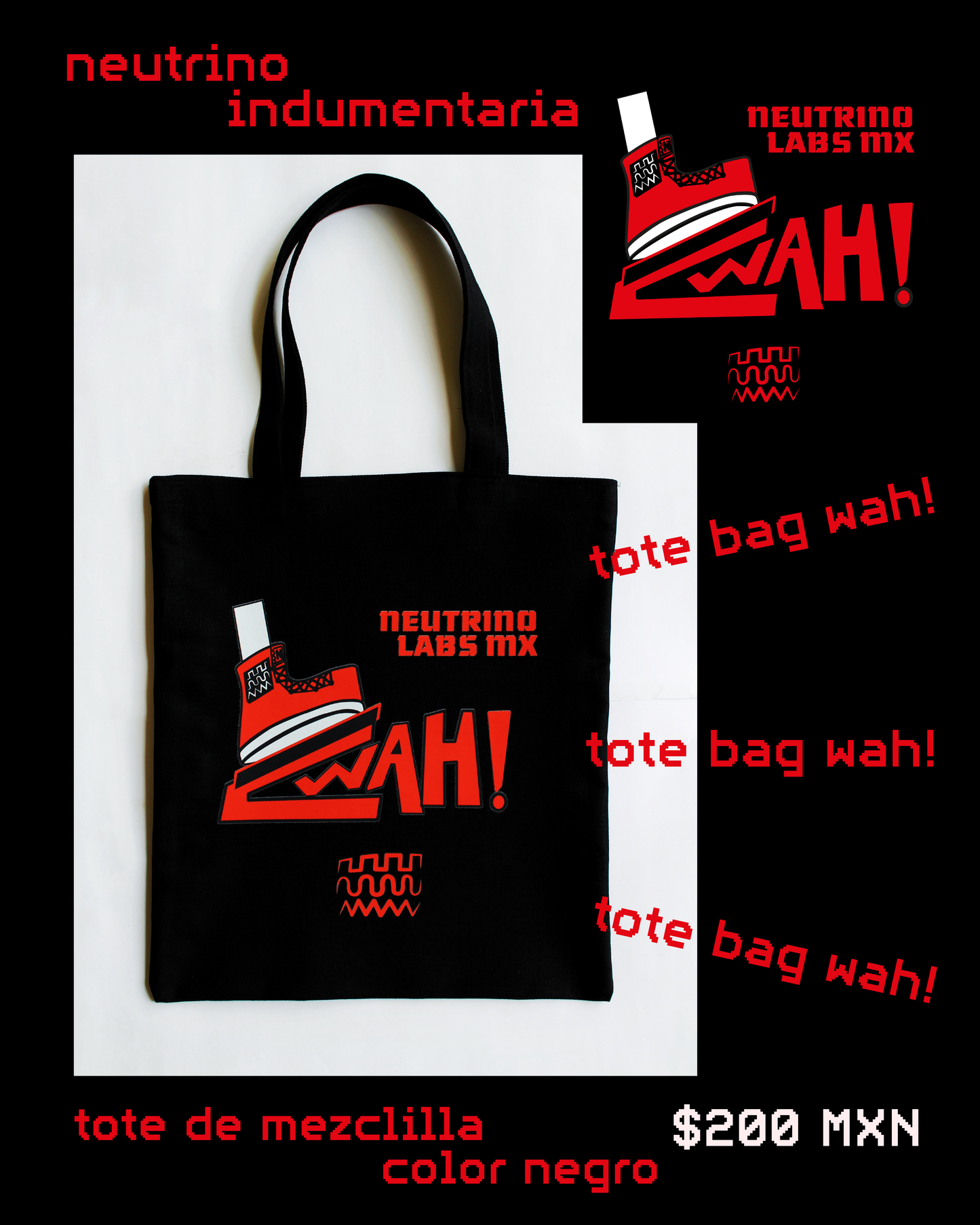 TOTE BAG NEUTRINO